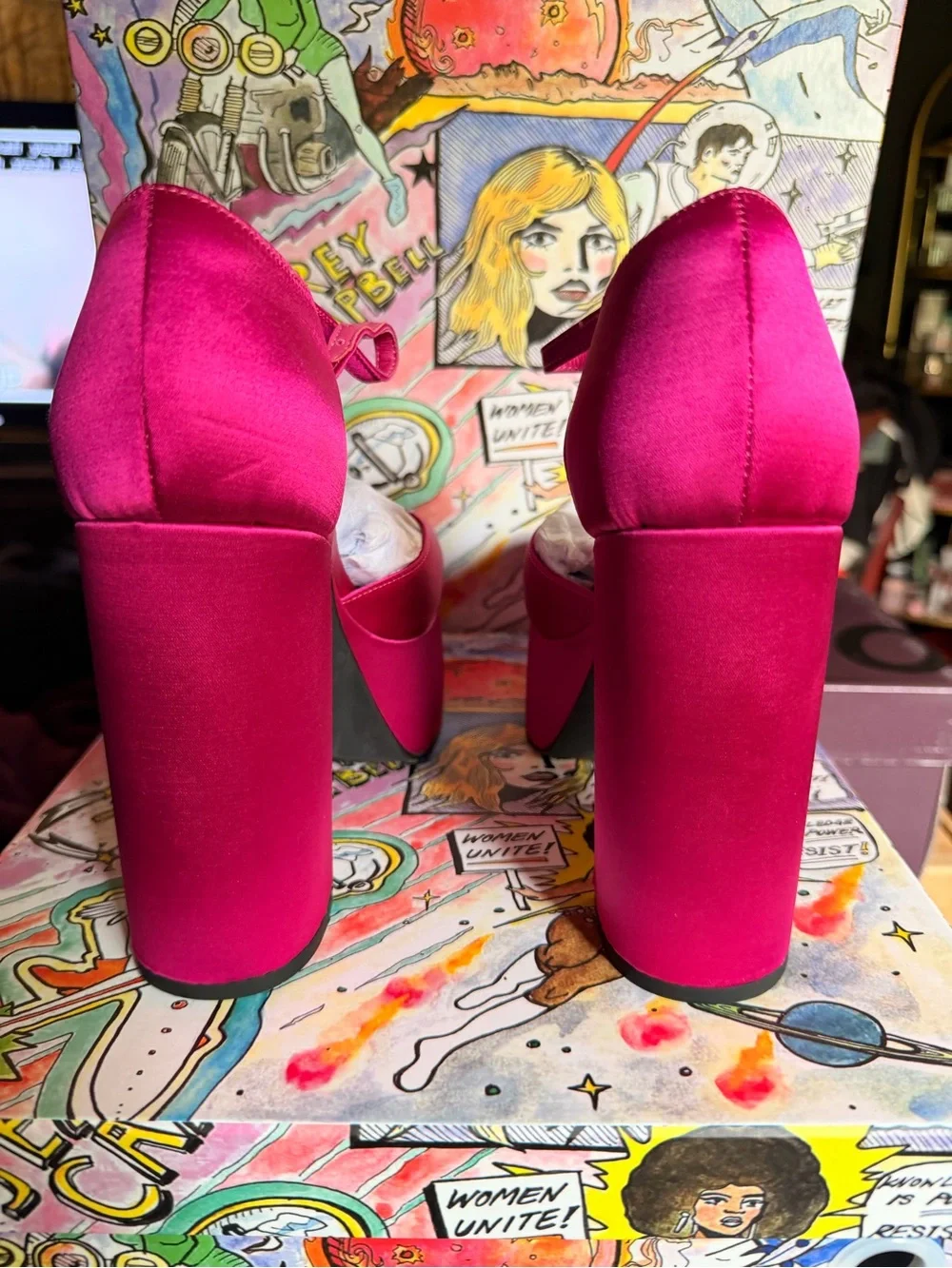 Jeffrey Campbell vibrant hot
